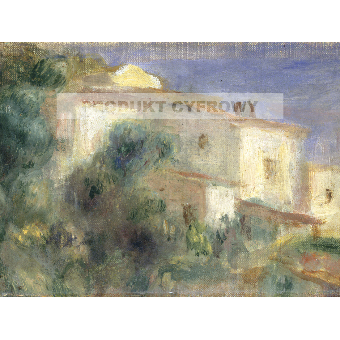 Auguste Renoir Poczta w Cagnes — produkt cyfrowy do pobrania
