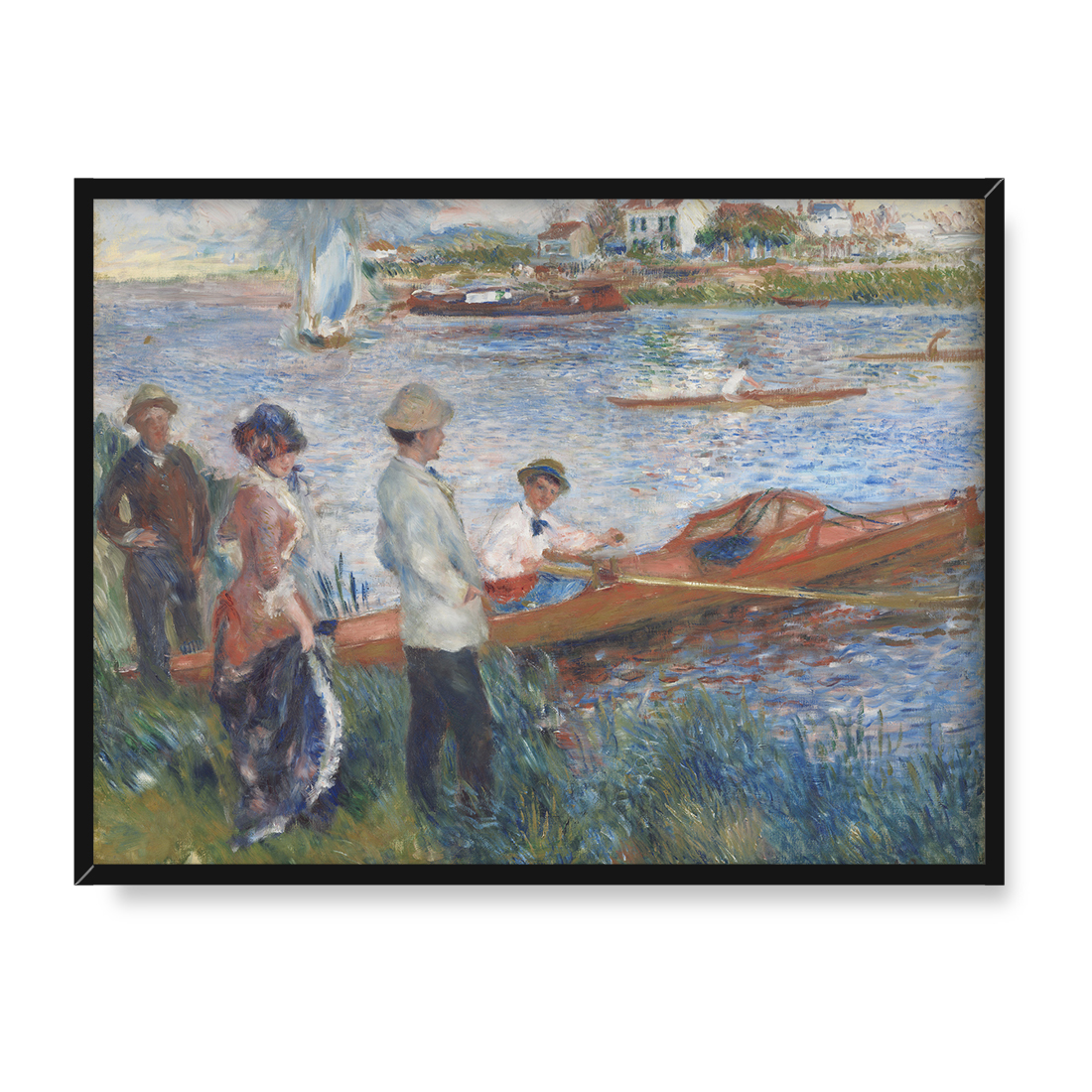 Auguste Renoir Wioślarze w Chatou 40x30