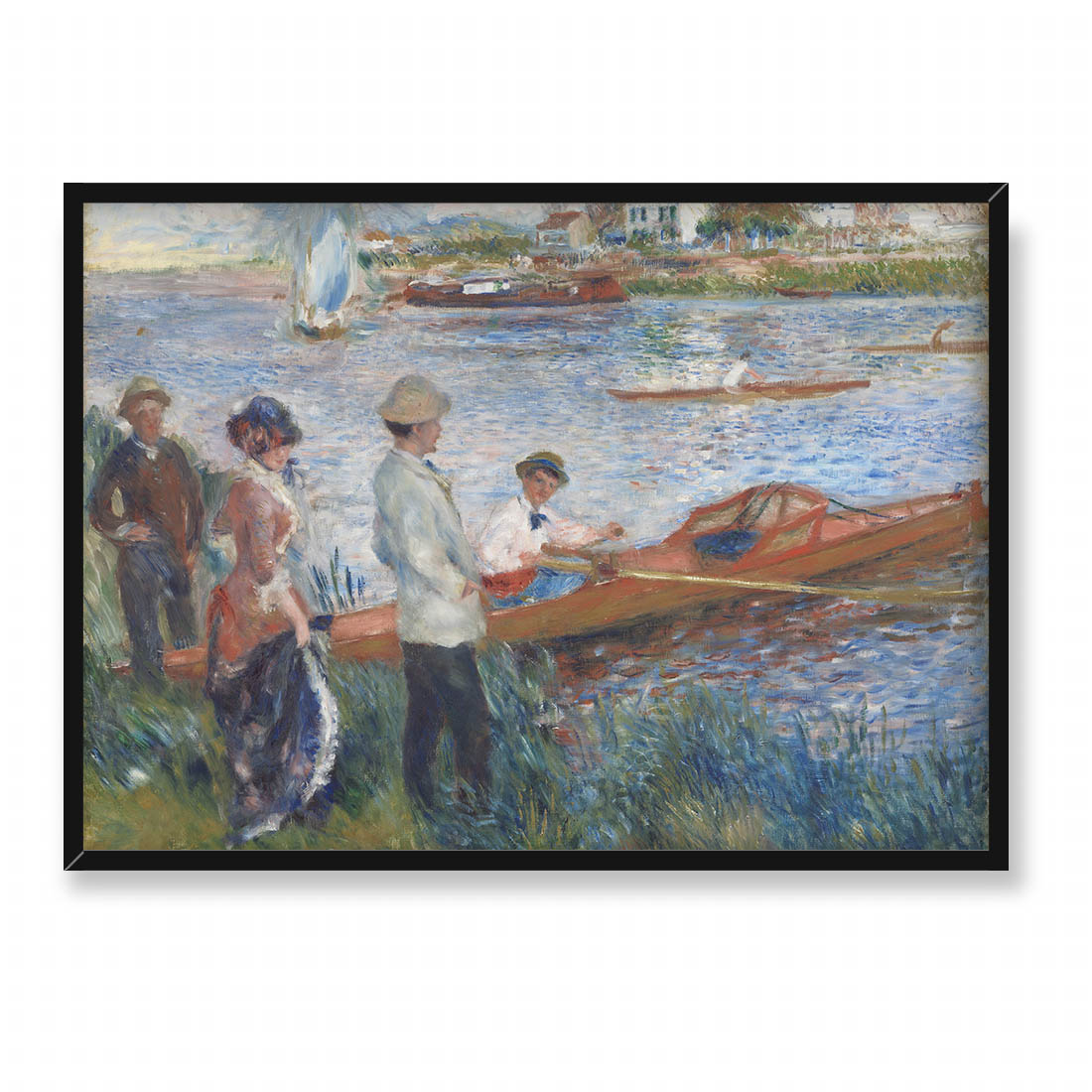 Auguste Renoir Wioślarze w Chatou 70x50
