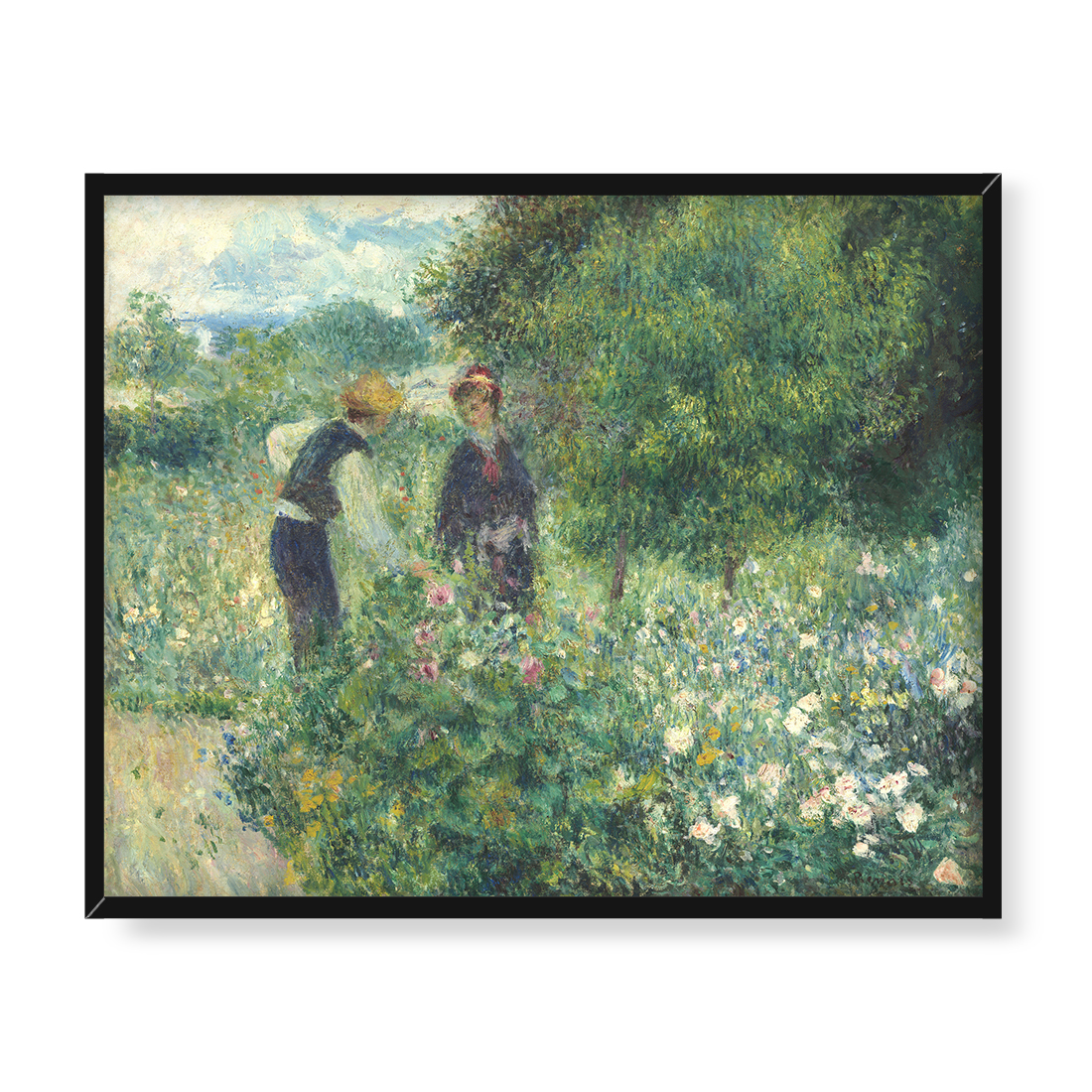 Auguste Renoir Zbieranie kwiatów 50x40