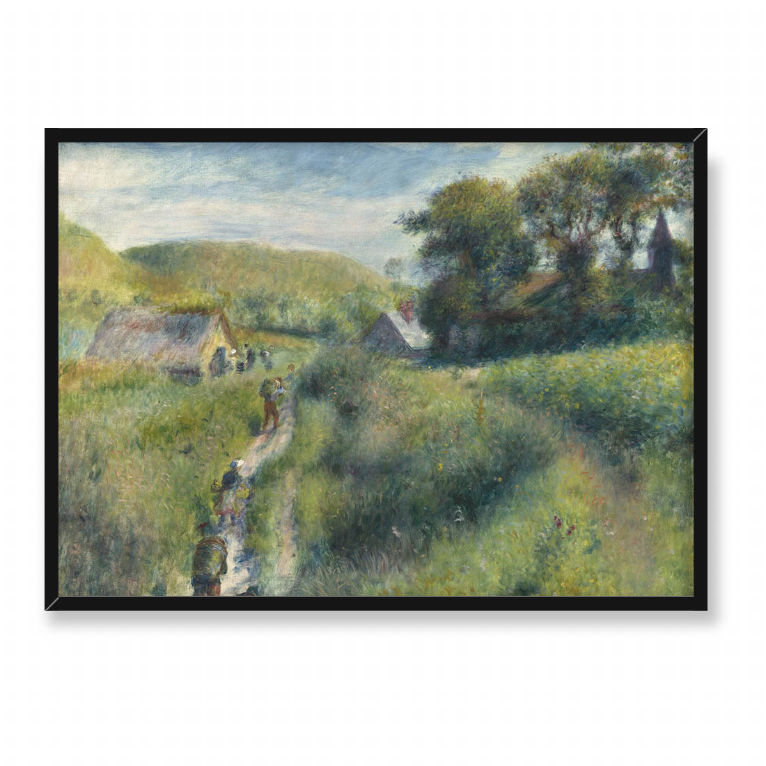 Auguste Renoir Zbieranie muli 70x50