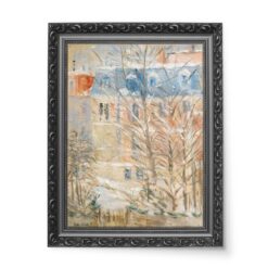 Berthe Morisot Domy pod śniegiem wydruk na płótnie 50×70