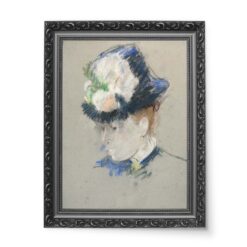 Berthe Morisot Głowa Angielki wydruk na płótnie 50×70