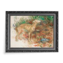 Berthe Morisot La levrette Laërte 70×50