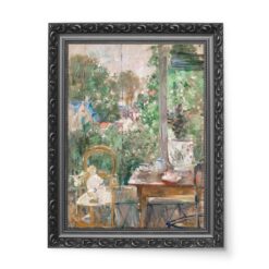 Berthe Morisot Lalka na werandzie wydruk na płótnie 50×70