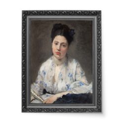 Berthe Morisot Młoda kobieta wydruk na płótnie 50×70