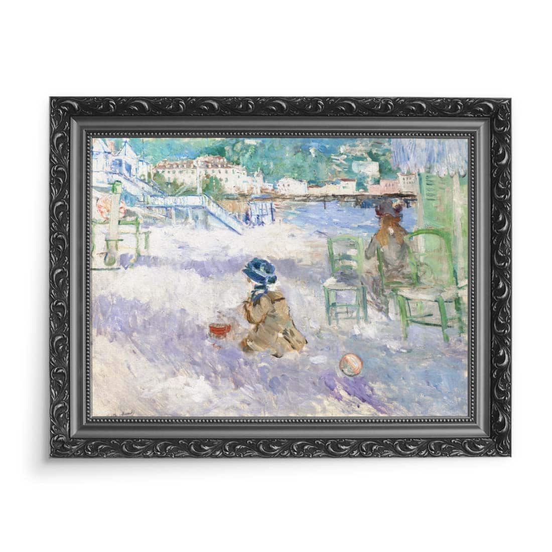 Berthe Morisot Plaża w Nicei 70x50