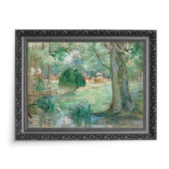 Berthe Morisot Rzeka w Lasku Bulońskim 70×50