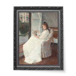 Berthe Morisot Siostra artystki w oknie wydruk na płótnie 50×70