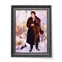 Boris Kustodiev Portret Fiodora Czaliapina wydruk na płótnie 50×70