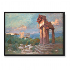 Bronisława Rychter-Janowska Dolina świątyń w Agrigenti na Sycylii 70×50