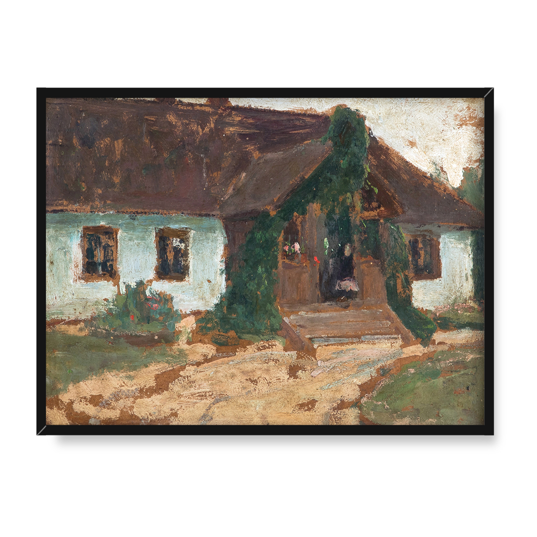 Bronisława Rychter-Janowska Leśniczówka w Majdanie 30x40