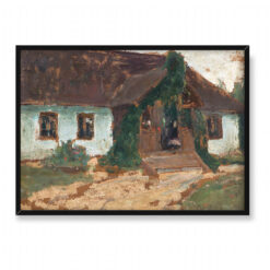 Bronisława Rychter-Janowska Leśniczówka w Majdanie 70×50