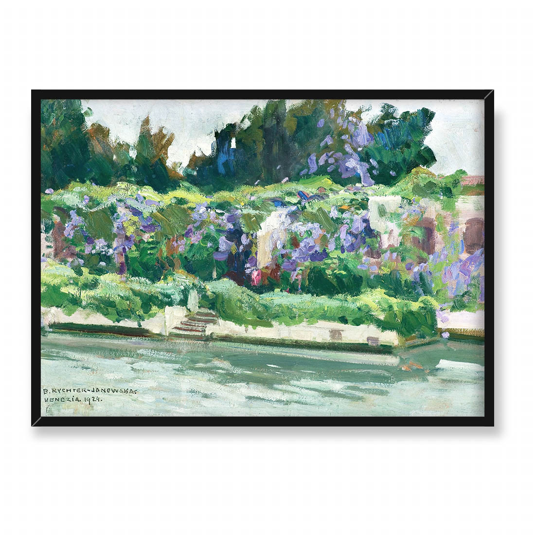 Bronisława Rychter-Janowska Wenecja Palazzo Venier dei Leoni 70x50