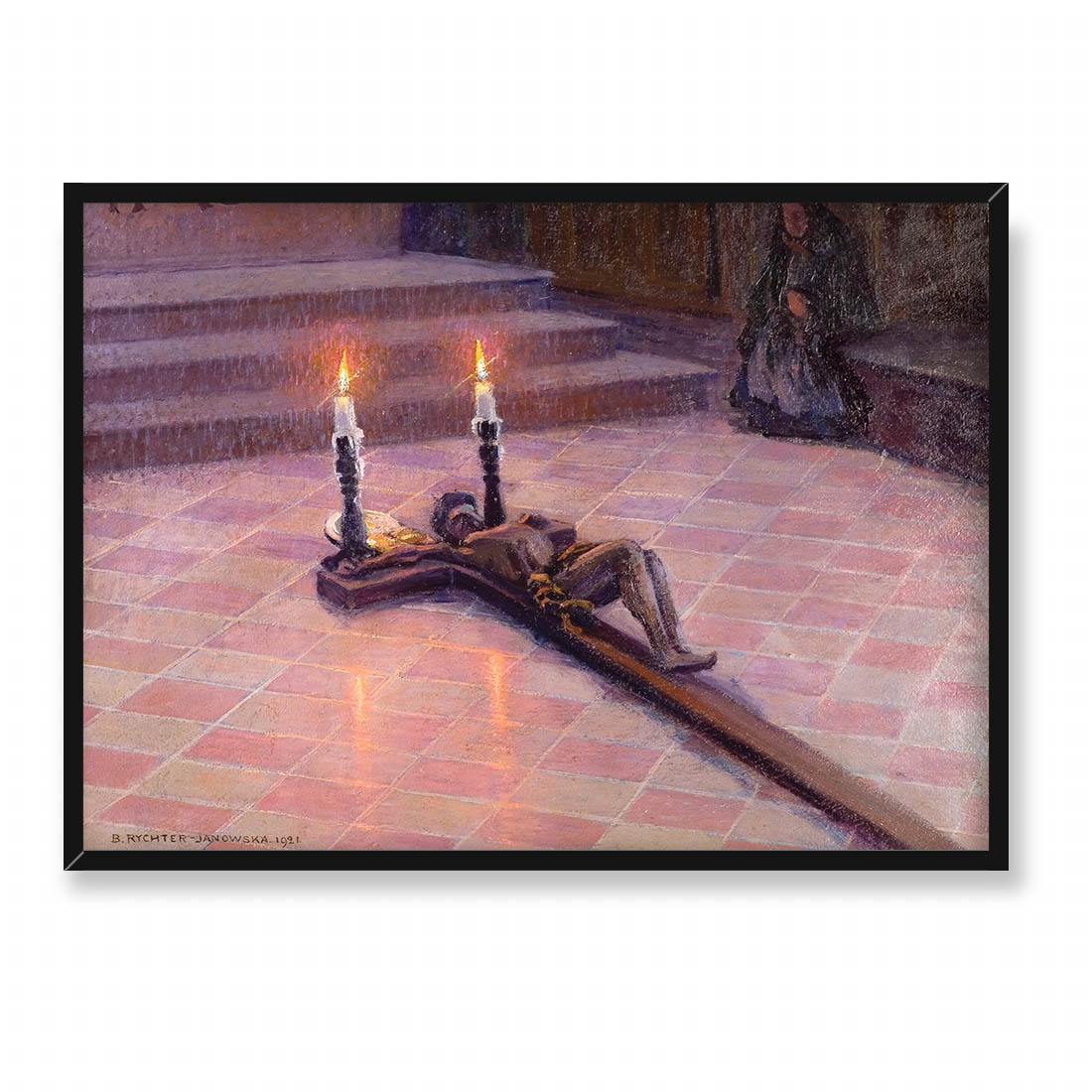 Bronisława Rychter-Janowska Wielki Piątek 70x50