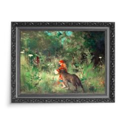 Carl Larsson Czerwony Kapturek 70×50