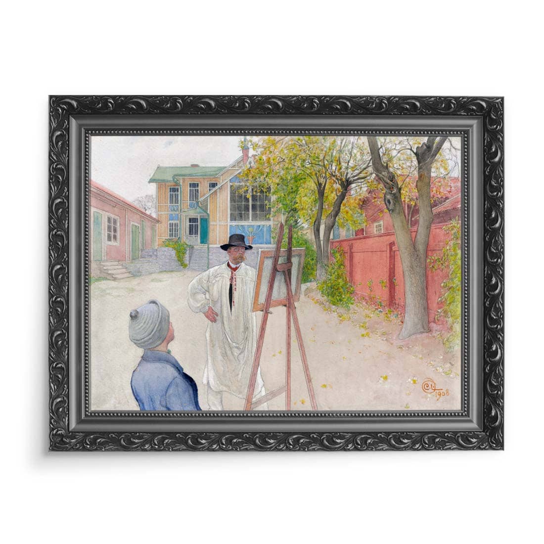 Carl Larsson Ja na farmie w Falun 70x50