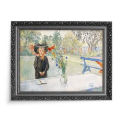 Carl Larsson Kersti w kolorze czarnym 70×50