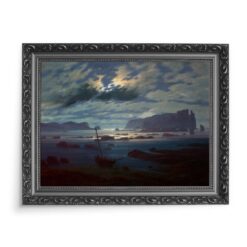 Caspar David Friedrich Morze Północne w świetle księżyca 70×50
