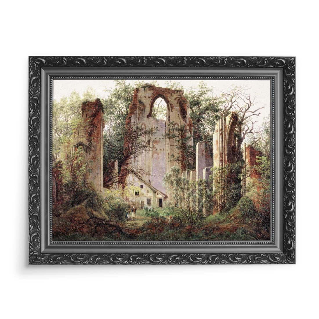 Caspar David Friedrich Ruiny klasztoru Eldena w pobliżu Greifswaldu 70x50