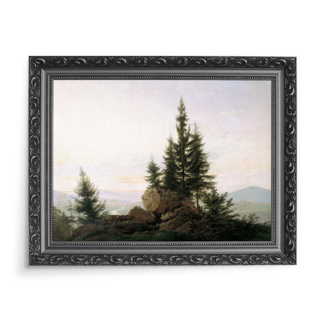 Caspar David Friedrich Widok na dolinę Łaby 70x50