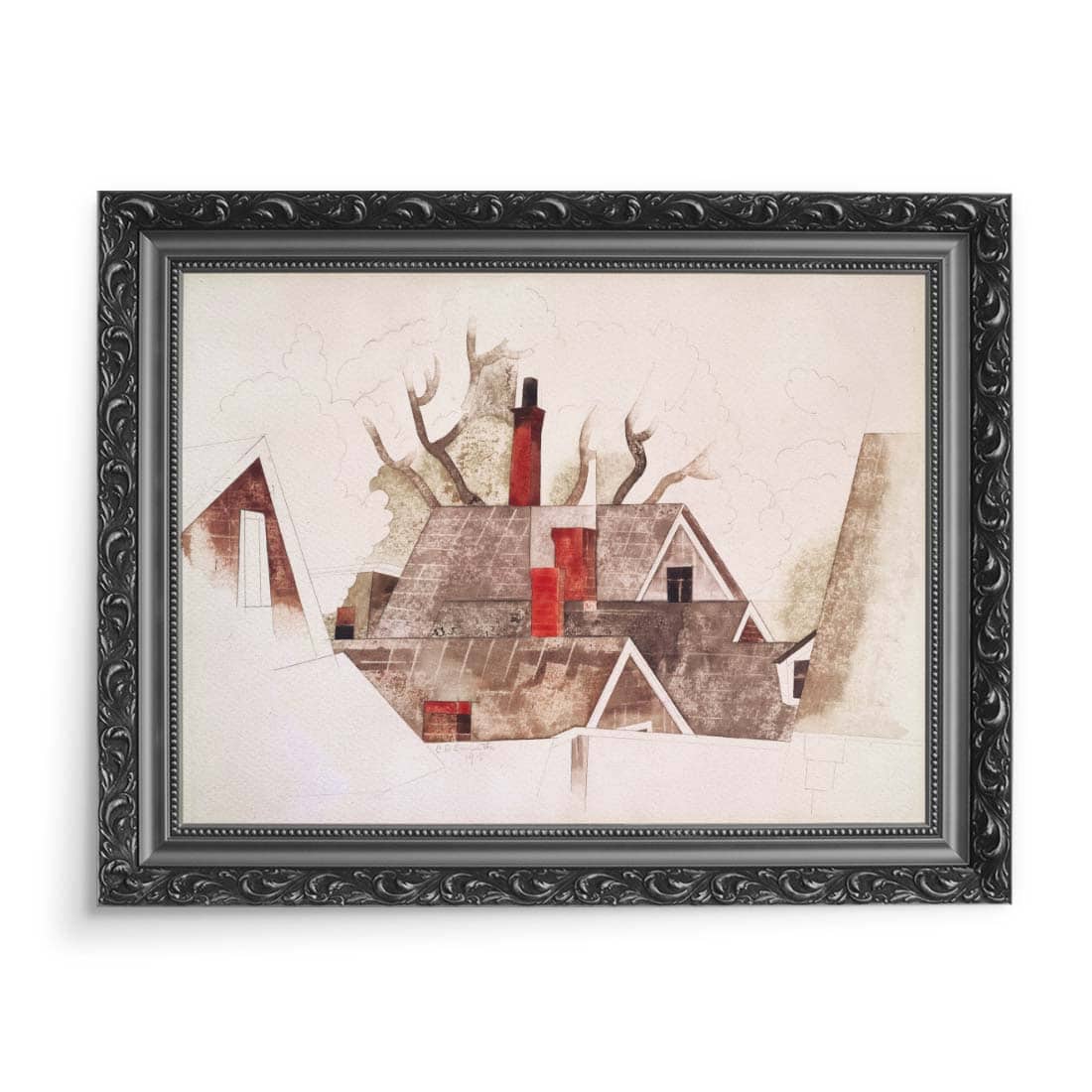 Charles Demuth Czerwone kominy 70x50