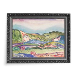 Charles Demuth Góra z czerwonym domem 70×50