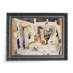 Charles Demuth Lulu i Alva Schon przy lunchu 70×50