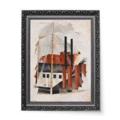 Charles Demuth Urlop tragarza pianin wydruk na płótnie 50×70