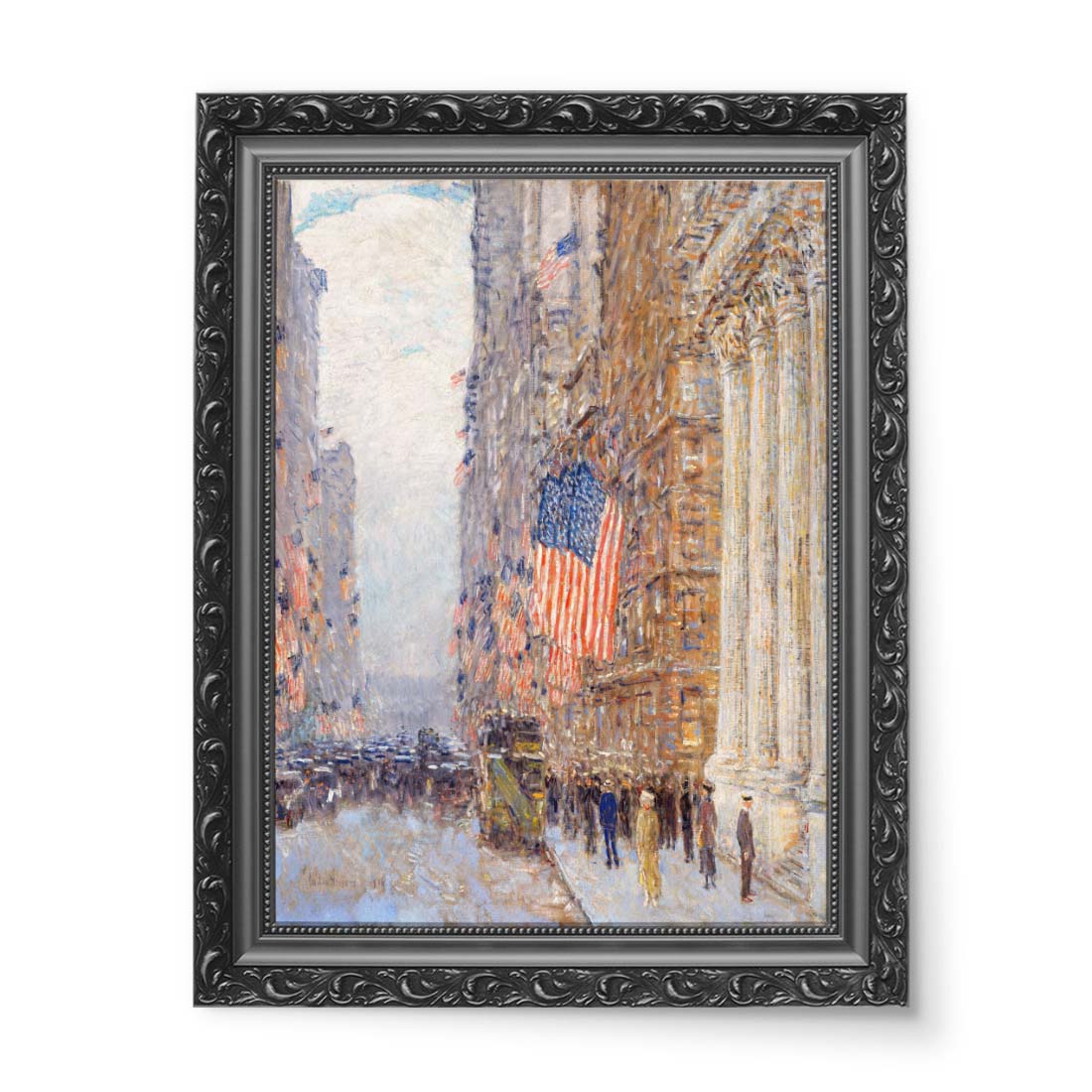 Childe Hassam Flagi na Waldorf wydruk na płótnie 50x70