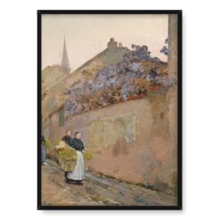 Childe Hassam Kobiety niosące kwiaty 50×70