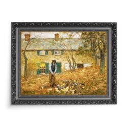 Childe Hassam Woodchopper 70×50