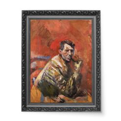 Christian Krohg Portret Paul Gauguin wydruk na płótnie 50×70