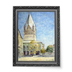 Christian Rohlfs Kolegiata świętego Patroklusa w Soest wydruk na płótnie 50×70