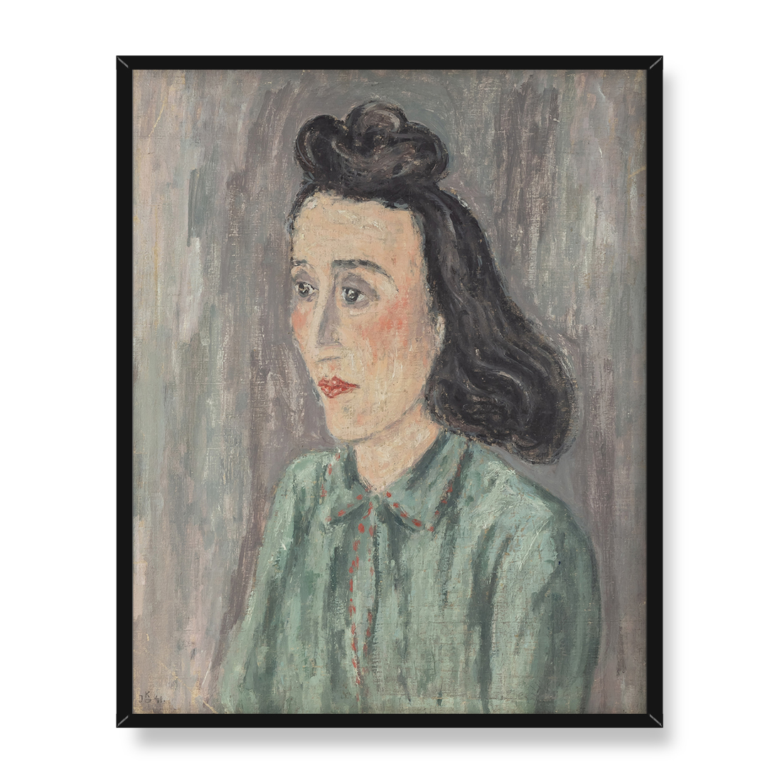 Dawid Kirszenbaum Portret kobiety 40x50