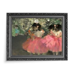 Edgar Degas Baleriny w kolorze różowym 70×50
