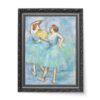 Edgar Degas Dwie niebieskie tancerki wydruk na płótnie 50×70 Edgar Degas Dwie niebieskie tancerki wydruk na płótnie 50×70