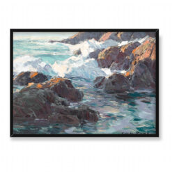 Edgar Payne Skalisty nadmorski pejzaż 70×50