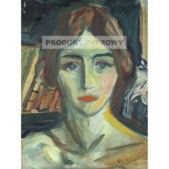 Edvard Munch Birgit Prestoe studium portretowe — produkt cyfrowy do pobrania