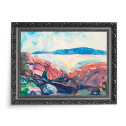 Edvard Munch Czerwone skały 70×50