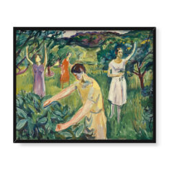 Edvard Munch Cztery kobiety w ogrodzie 50×40
