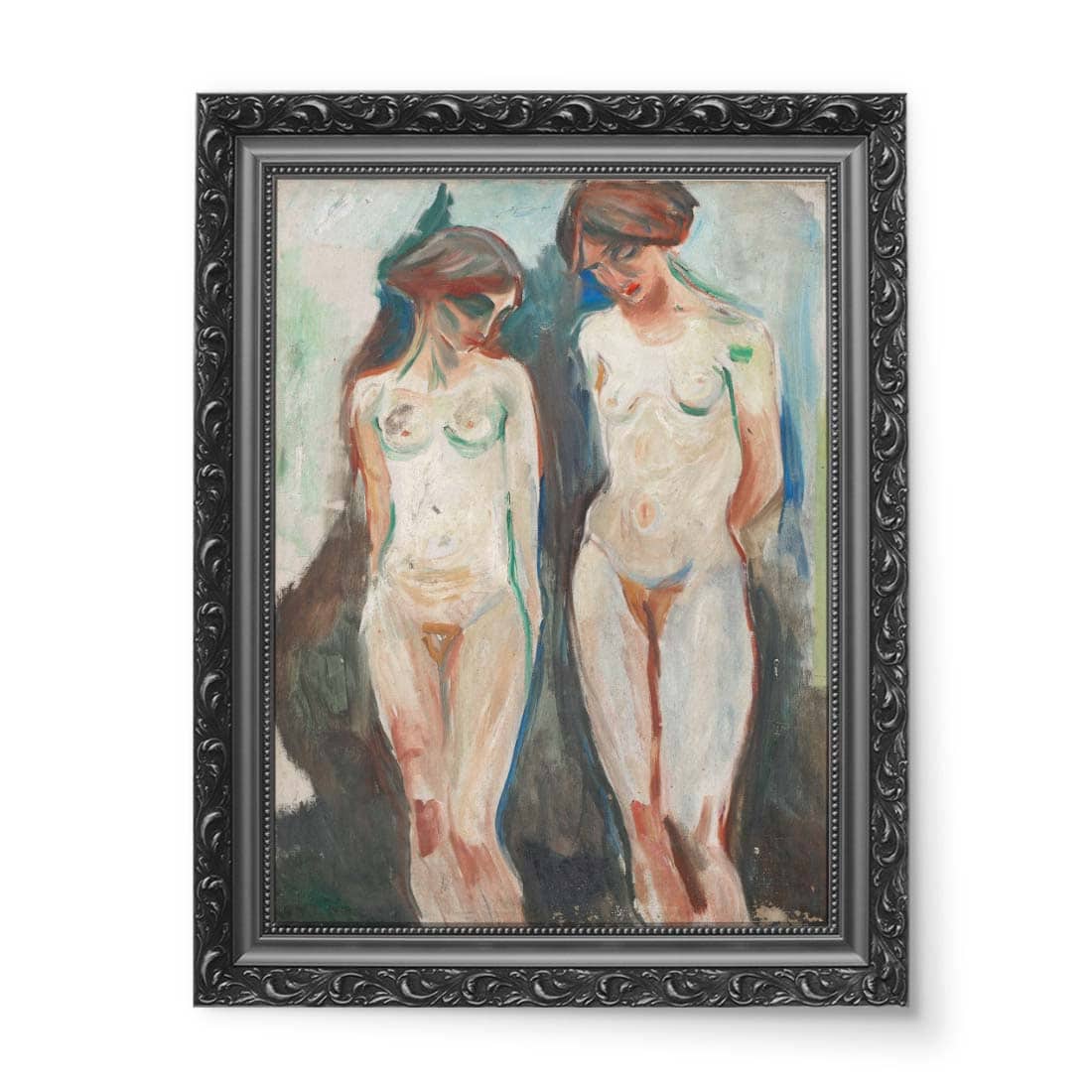 Edvard Munch Dwie Gracje 2 wydruk na płótnie 50x70