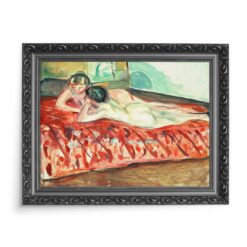 Edvard Munch Dwie leżące akty 70×50