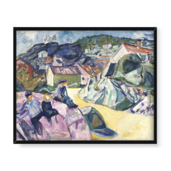 Edvard Munch Dzieci na urwisku 50×40
