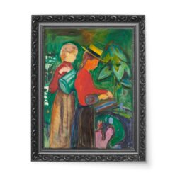 Edvard Munch Dziewczęta podlewające kwiaty wydruk na płótnie 50×70