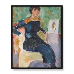 Edvard Munch Elsa Glaser 40×50