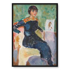 Edvard Munch Elsa Glaser 50×70