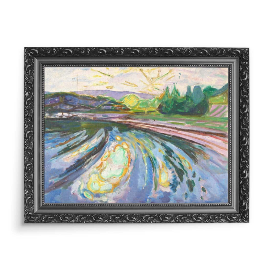 Edvard Munch Fale uderzające o brzeg 70x50