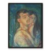Edvard Munch Głowa przy głowie 30×40 Edvard Munch Głowa przy głowie 30×40