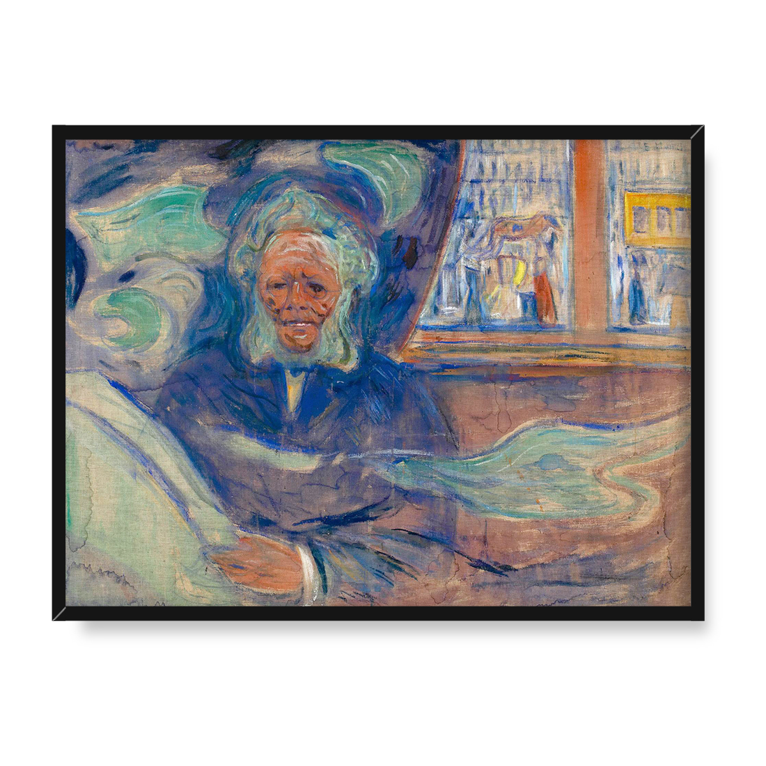 Edvard Munch Henrik Ibsen w Grand Cafe 40x30